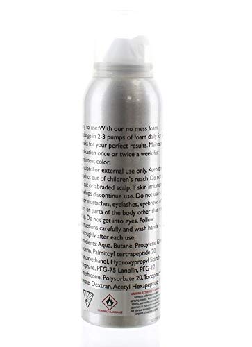Hair Foam Gradual Haircolor Foam for Men for Gray Thinning Hair for All Hair Types by Love Your Color, 4.7 Oz