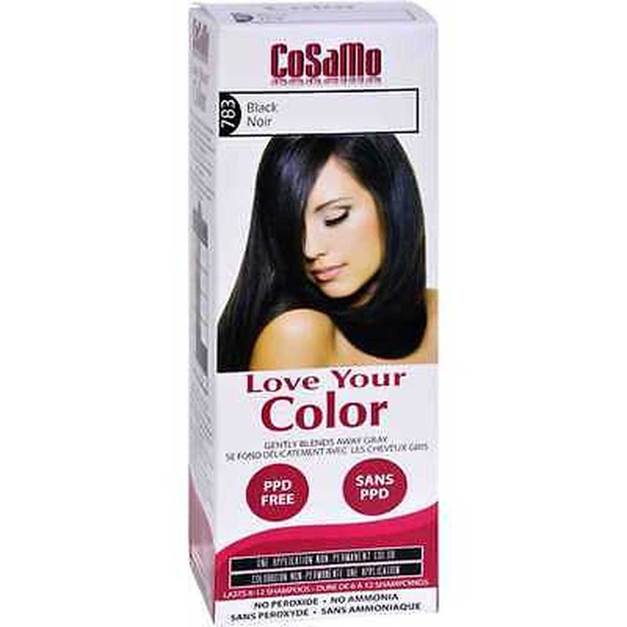 #783 Black Non-Permanent Hair Color (Comparable To Loving Care ...